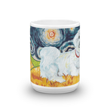 Maltese (puppy cut) STARRY NIGHT Mug-15oz