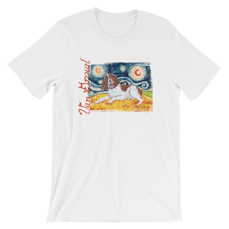 English Springer Spaniel STARRY NIGHT T-Shirt