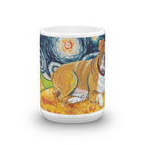 Bulldog STARRY NIGHT Mug-15oz