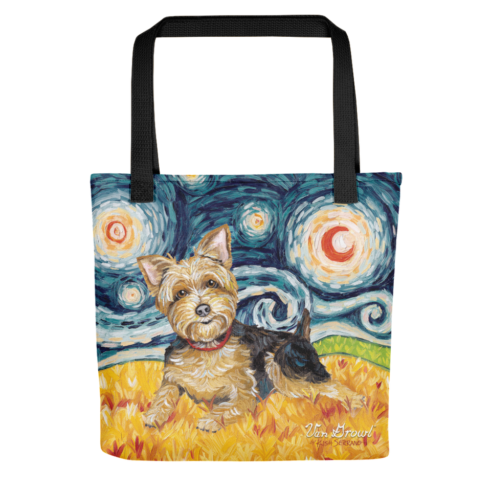 Yorkie STARRY NIGHT Tote