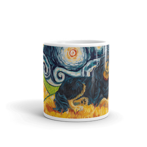 Cavalier King Charles (black & tan) STARRY NIGHT Mug-15oz