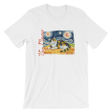 Calico Cat (longhaired) STARRY NIGHT T-Shirt