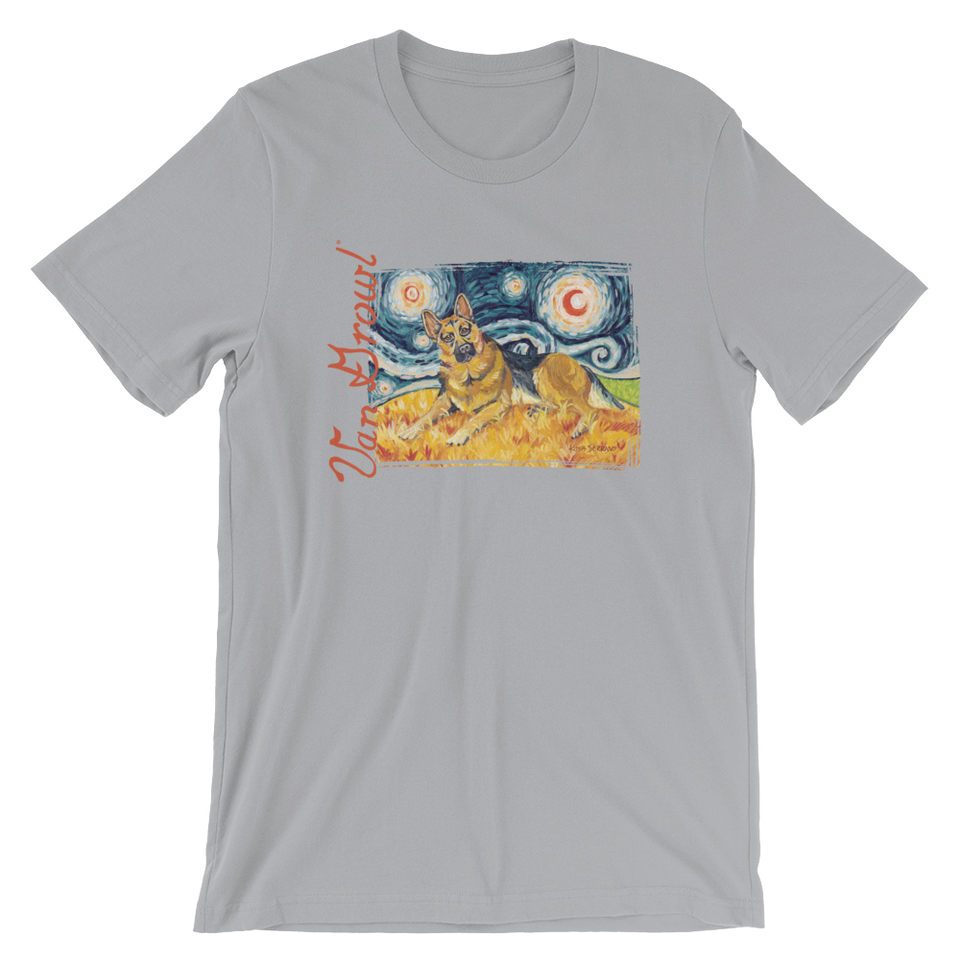 German Shepard STARRY NIGHT T-Shirt