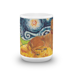 Vizsla STARRY NIGHT Mug-15oz