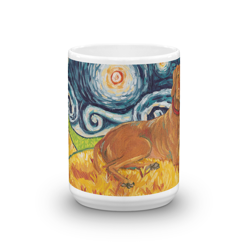 Vizsla STARRY NIGHT Mug-15oz