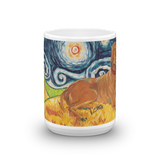 Vizsla STARRY NIGHT Mug-15oz