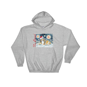 Sheltie Snowy Night Hoodie