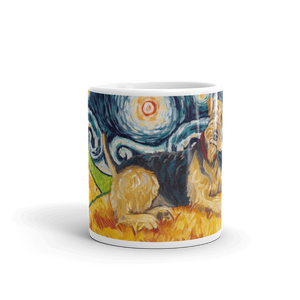 Airedale Terrier STARRY NIGHT Mug-15oz