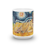 Mastiff STARRY NIGHT Mug-15oz