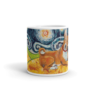 Basenji  STARRY NIGHT Mug-15oz