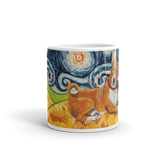 Basenji  STARRY NIGHT Mug-15oz