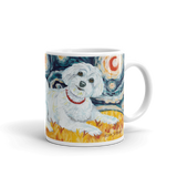 Maltese (puppy cut) STARRY NIGHT Mug-15oz