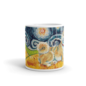 Shiba Inu (cream) STARRY NIGHT Mug-15oz