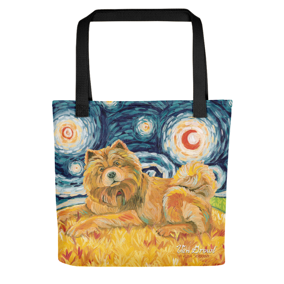 Chow (light) STARRY NIGHT Tote