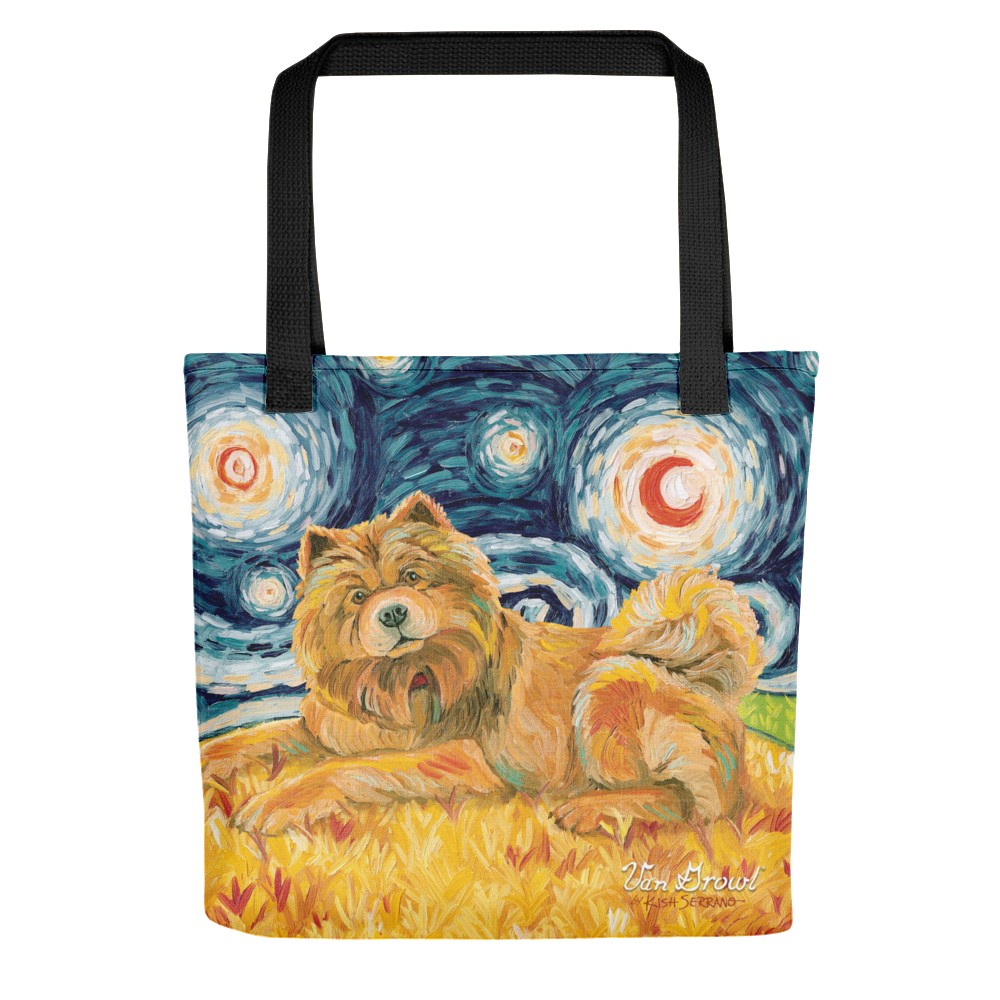 Chow (light) STARRY NIGHT Tote