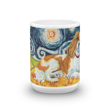 Cavalier King Charles (blenheim) STARRY NIGHT Mug-15oz