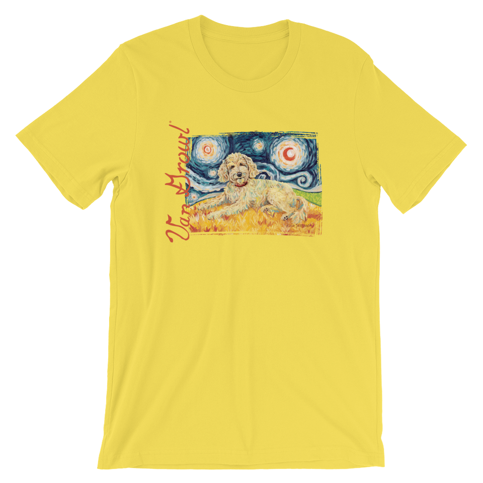 Doodle (golden) STARRY NIGHT T-Shirt