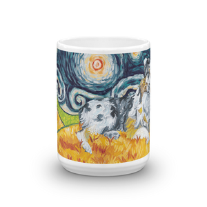 Australian Shepherd STARRY NIGHT Mug-15oz