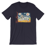 Afghan Hound (light) STARRY NIGHT T-Shirt
