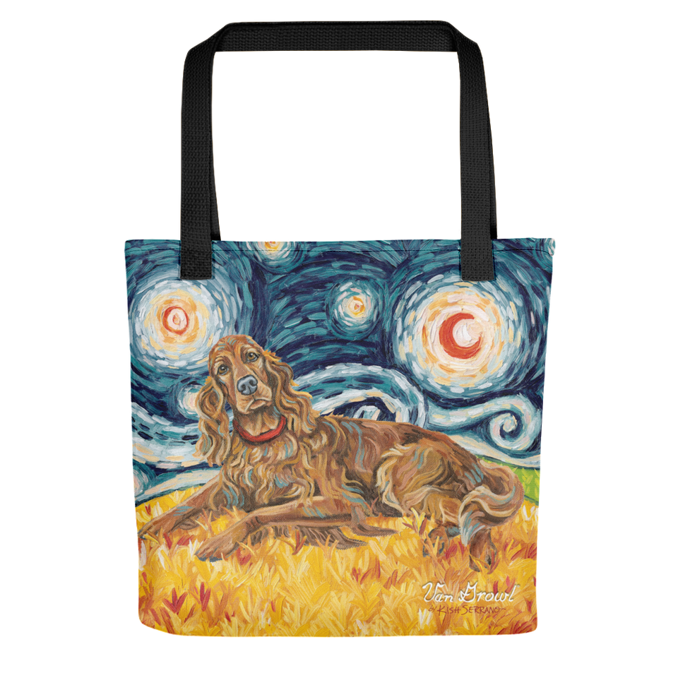 Irish Setter STARRY NIGHT Tote