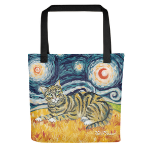 Tabby (shorthaired) STARRY NIGHT Tote