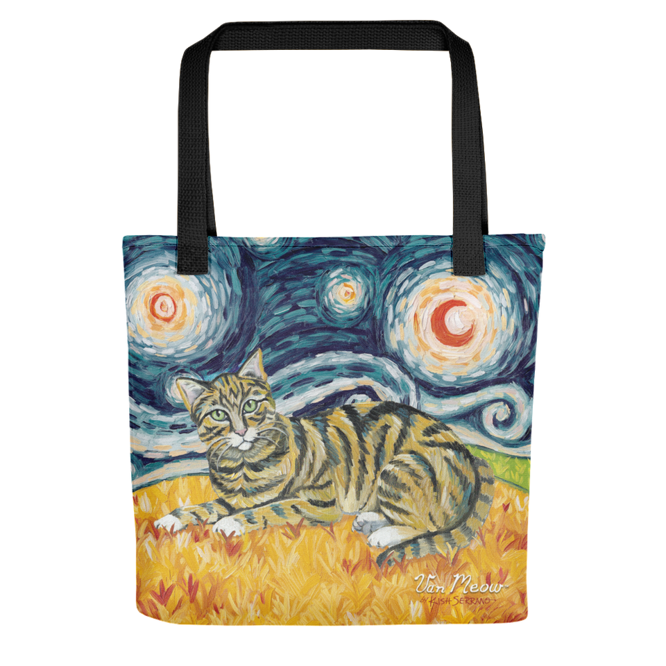 Tabby (shorthaired) STARRY NIGHT Tote