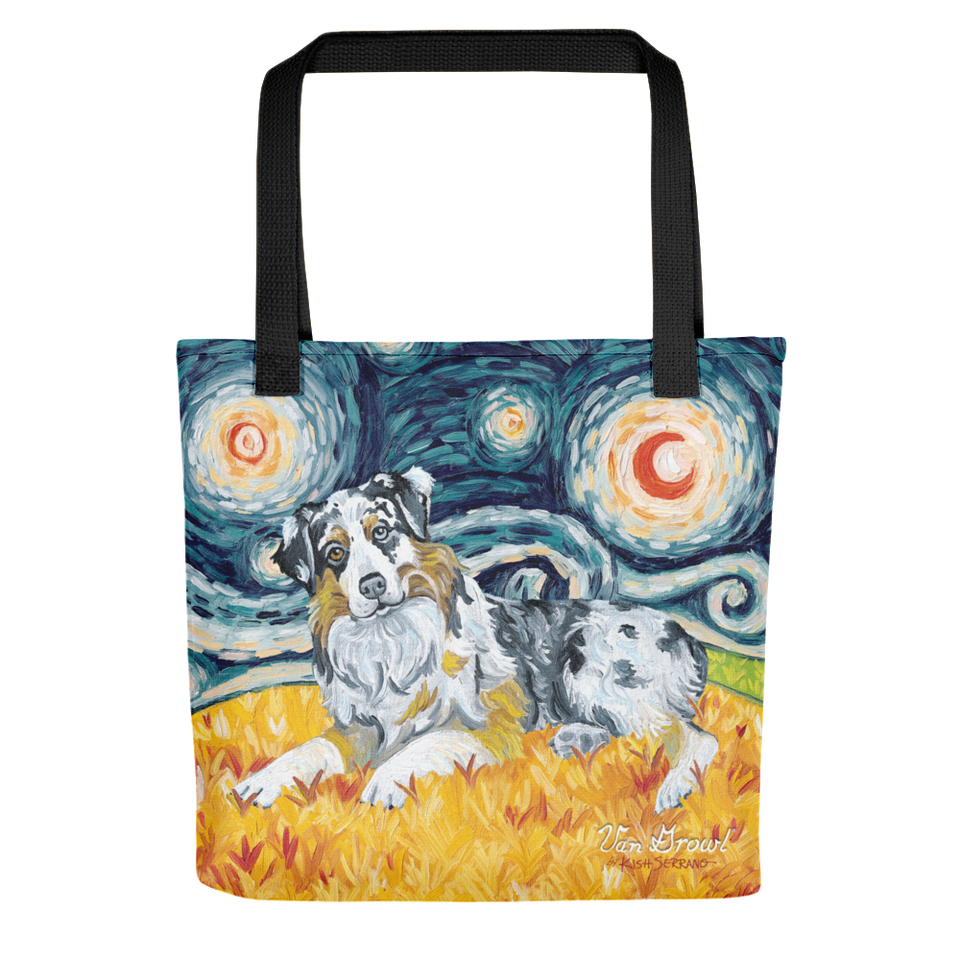 Australian Shepherd STARRY NIGHT Tote