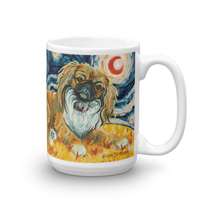 Pekingese STARRY NIGHT Mug-15oz