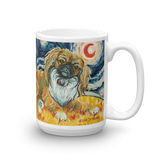 Pekingese STARRY NIGHT Mug-15oz