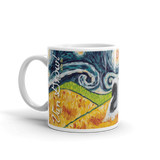 Shih Tzu (black & white) STARRY NIGHT Mug-15oz