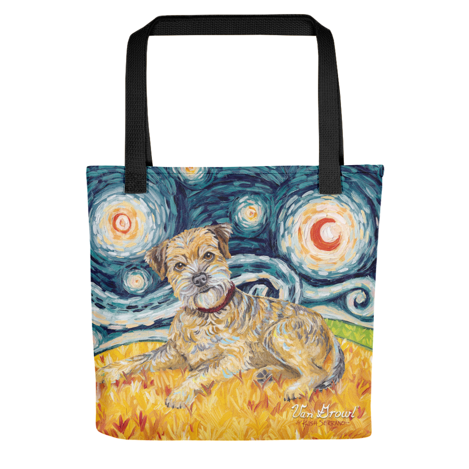 Border Terrier STARRY NIGHT Tote