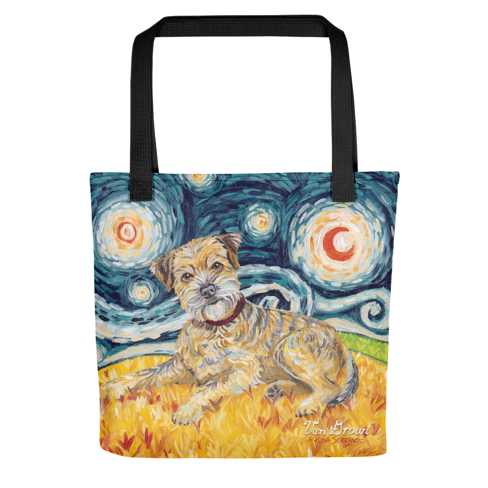 Border Terrier STARRY NIGHT Tote