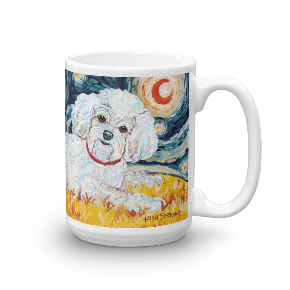 Bichon STARRY NIGHT Mug-15oz