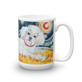 Bichon STARRY NIGHT Mug-15oz