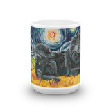 Chow (black) STARRY NIGHT Mug-15oz