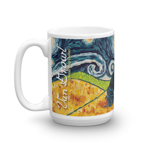 Cavalier King Charles (black & tan) STARRY NIGHT Mug-15oz