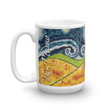 Tuxedo (shorthaired) STARRY NIGHT Mug 150z