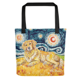 Golden Retriever STARRY NIGHT Tote