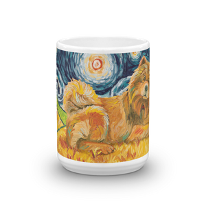 Chow (light) STARRY NIGHT Mug-15oz