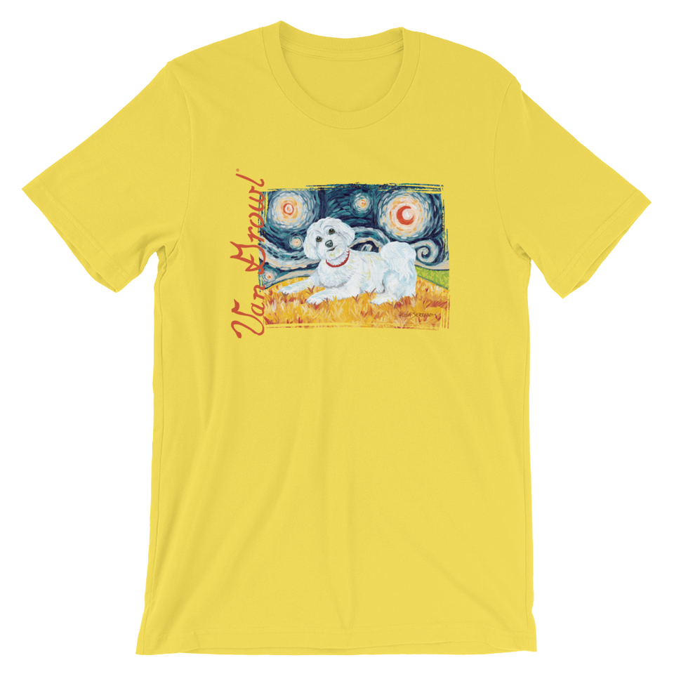 Maltese (puppy cut) STARRY NIGHT T-Shirt