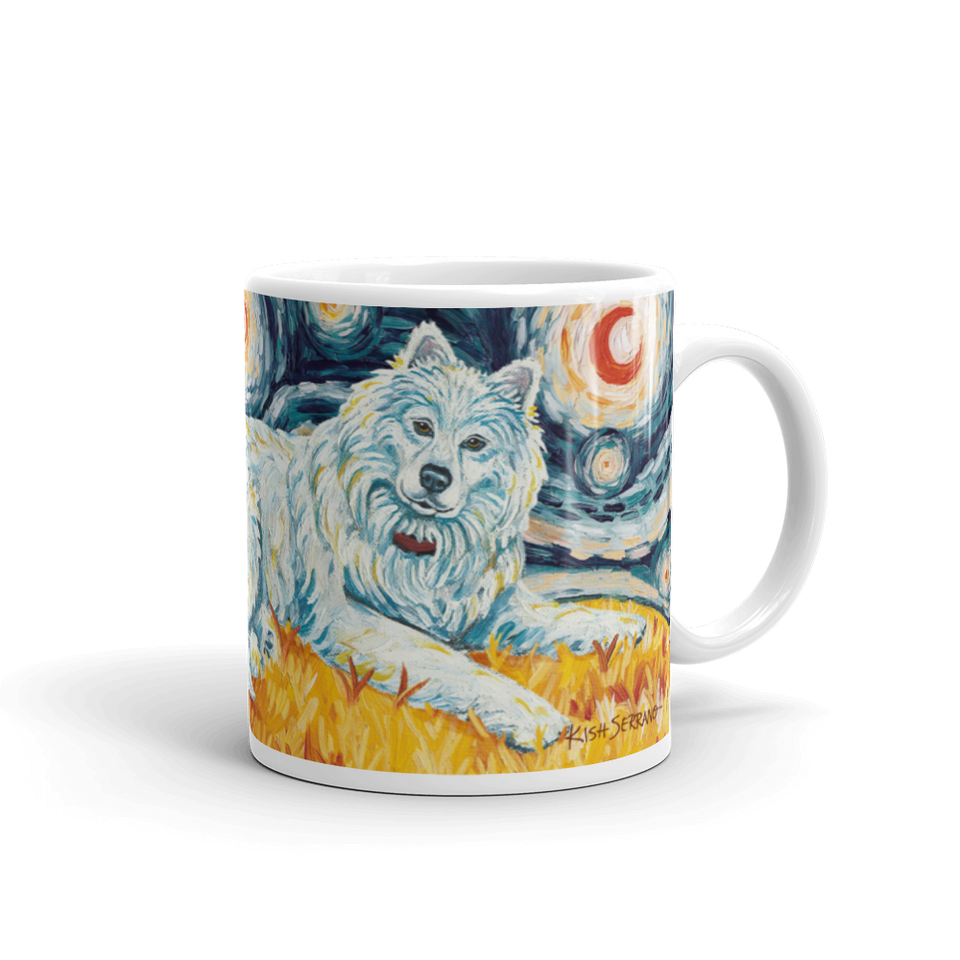 Samoyed STARRY NIGHT Mug-15oz