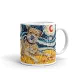 Border Terrier STARRY NIGHT Mug-15oz