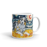 Australian Shepherd STARRY NIGHT Mug-15oz