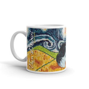 Border Collie STARRY NIGHT Mug-15oz