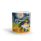 Calico (longhaired) STARRY NIGHT Mug - 15oz