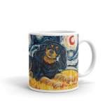 Cavalier King Charles (black & tan) STARRY NIGHT Mug-15oz