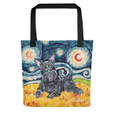 Scottish Terrier STARRY NIGHT Tote