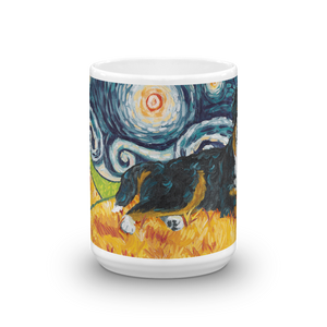 Bernese Mountain Dog  STARRY NIGHT Mug-15oz